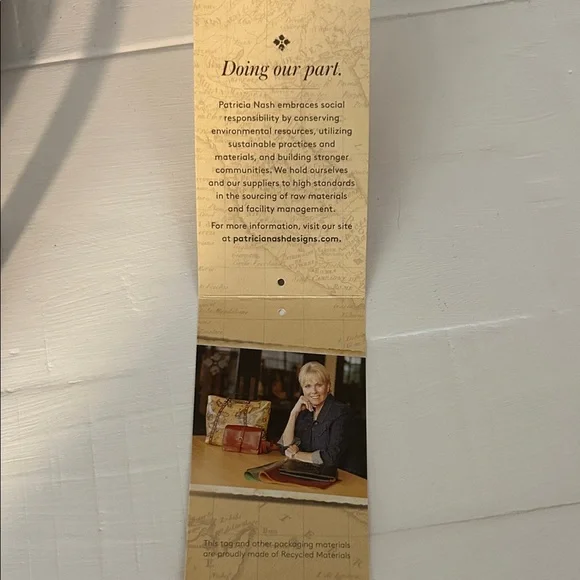 Patricia Nash Brown and Tan Women's Tote Bag - Picture 13 of 16